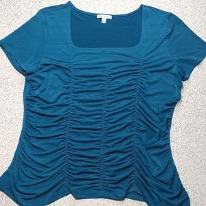 HARVE BENARD XL top, turquoise